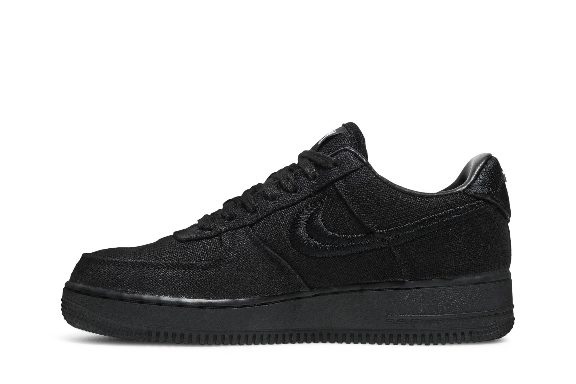 Stussy x Nike Air Force 1 Low 'Triple Black' CZ9084-001 3 Stussy  x Nike Air Force 1 Low 'Triple Black' CZ9084-001 - Image 3