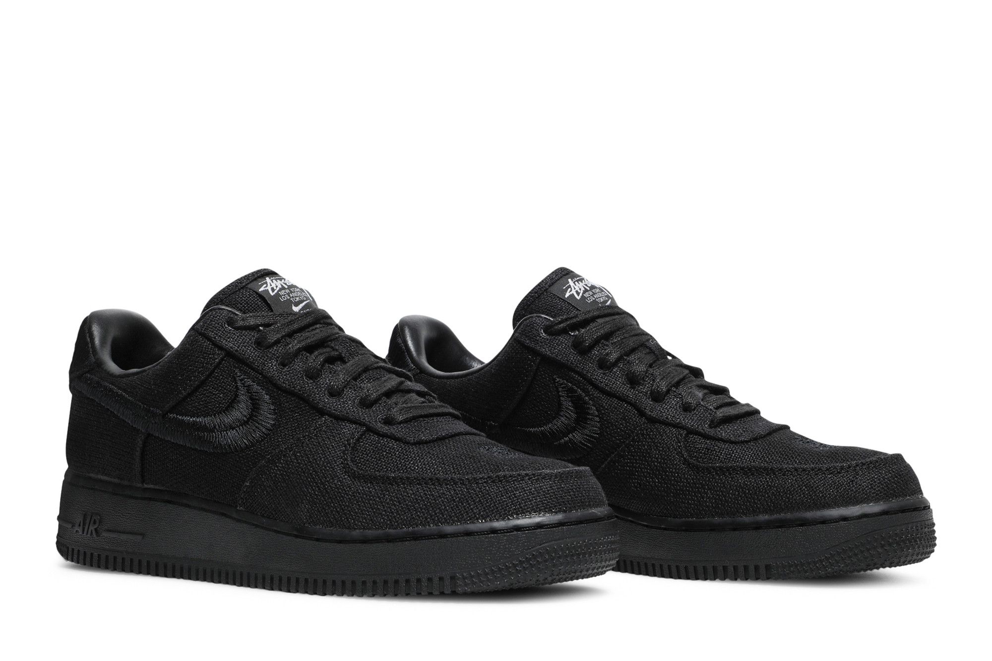 Stussy x Nike Air Force 1 Low 'Triple Black' CZ9084-001 8 Stussy  x Nike Air Force 1 Low 'Triple Black' CZ9084-001 - Image 8