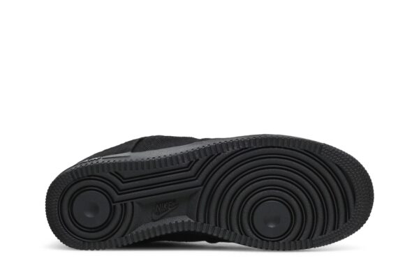 Stussy  x Nike Air Force 1 Low 'Triple Black' CZ9084-001 - Image 4