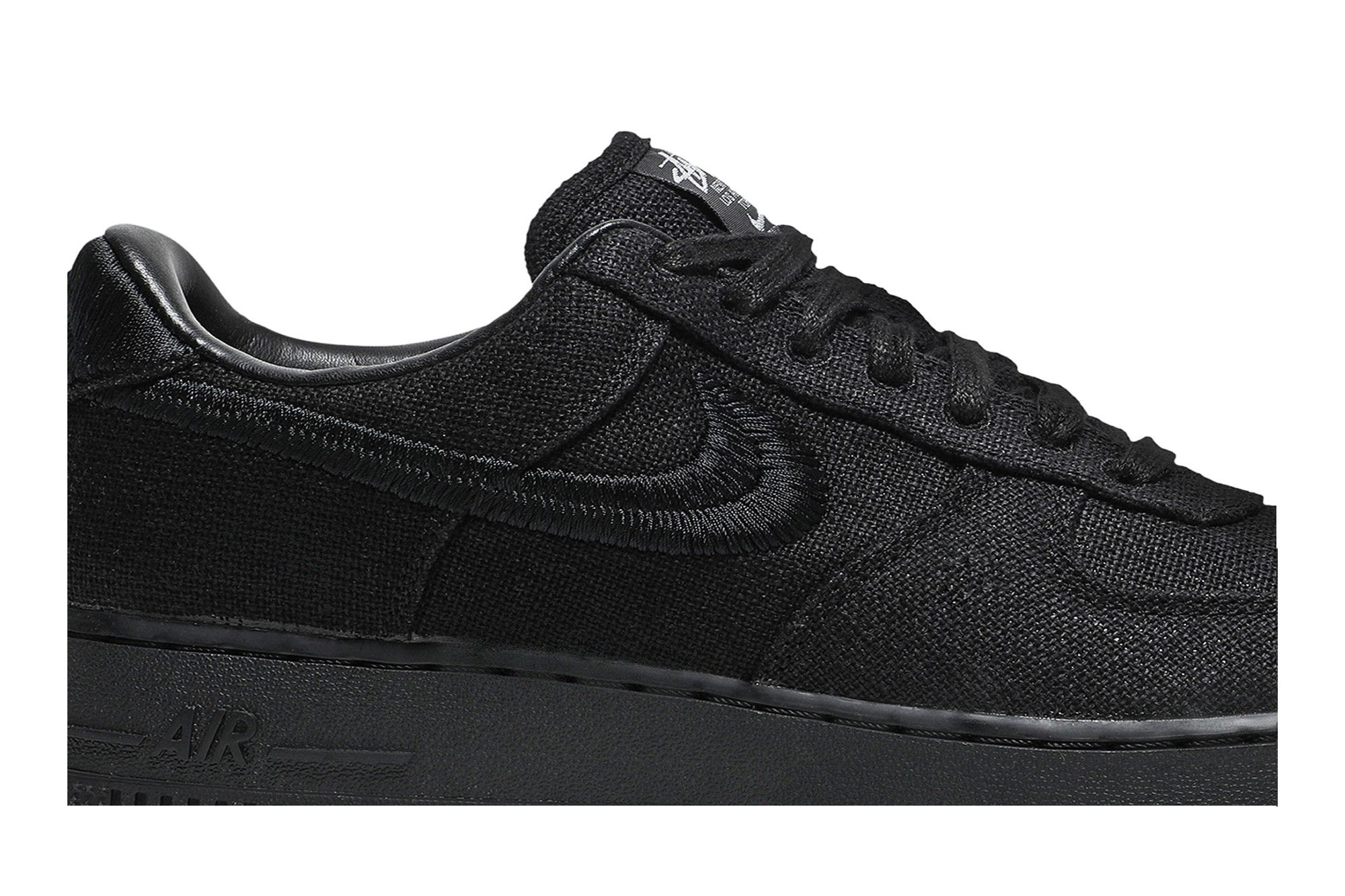 Stussy x Nike Air Force 1 Low 'Triple Black' CZ9084-001 2 Stussy  x Nike Air Force 1 Low 'Triple Black' CZ9084-001 - Image 2
