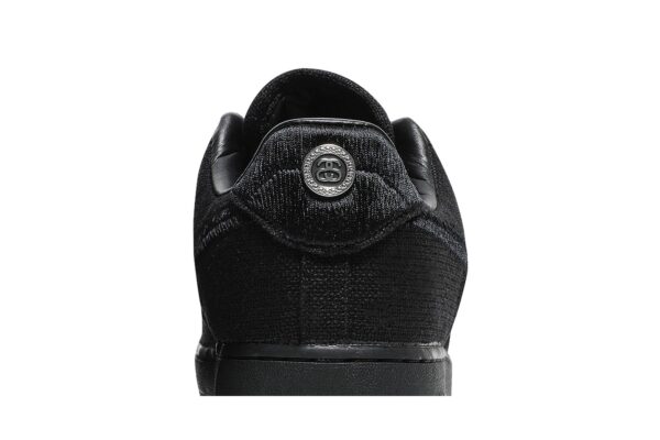 Stussy  x Nike Air Force 1 Low 'Triple Black' CZ9084-001 - Image 7