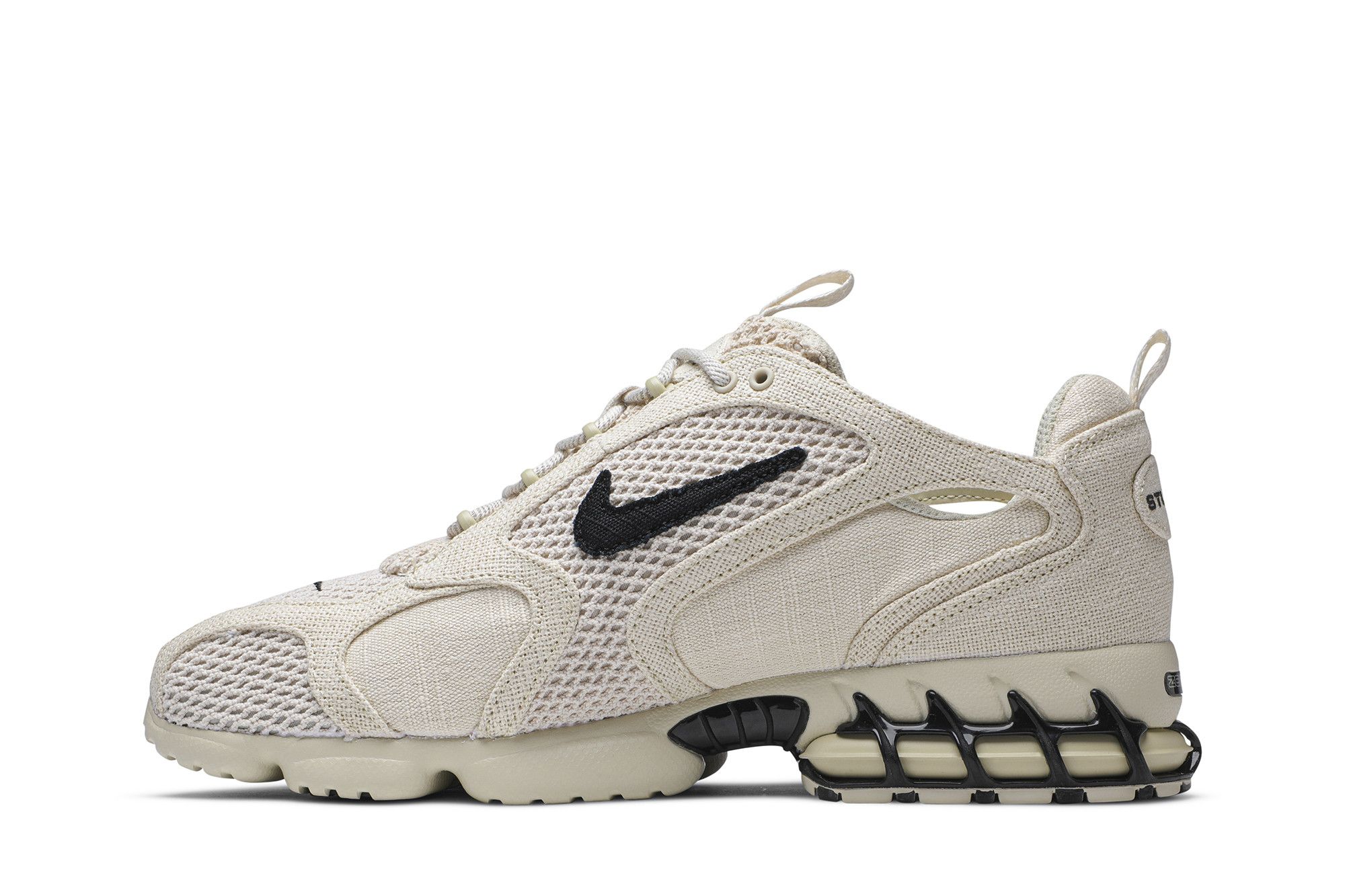 Stussy x Nike Air Zoom Spiridon Caged 2 'Fossil' CQ5486-200 3 Stussy  x Nike Air Zoom Spiridon Caged 2 'Fossil' CQ5486-200 - Image 3