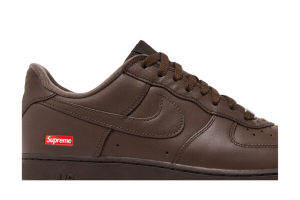 Supreme  x Nike Air Force 1 Low 'Box Logo - Baroque Brown' CU9225-200 - Image 2