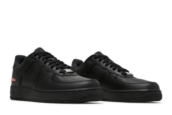 Supreme  x Nike Air Force 1 Low 'Box Logo - Black' CU9225-001 - Image 8
