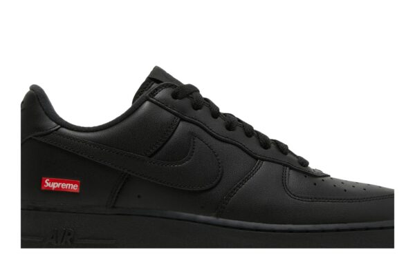 Supreme  x Nike Air Force 1 Low 'Box Logo - Black' CU9225-001 - Image 2