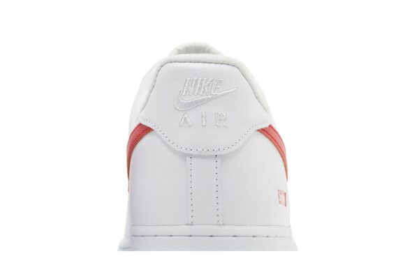 Supreme  x Nike Air Force 1 Low 'Box Logo - Speed Red' Shanghai Exclusive CU9225-101 - Image 7