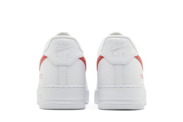 Supreme  x Nike Air Force 1 Low 'Box Logo - Speed Red' Shanghai Exclusive CU9225-101 - Image 6