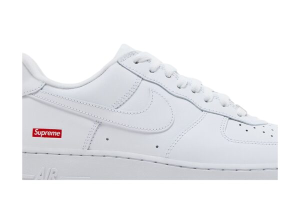 Supreme  x Nike Air Force 1 Low 'Box Logo - White' CU9225-100 - Image 2