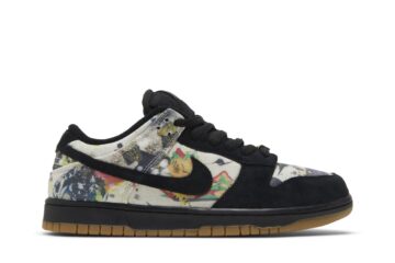 Supreme  x Nike Dunk Low SB 'Rammellzee' FD8778-001