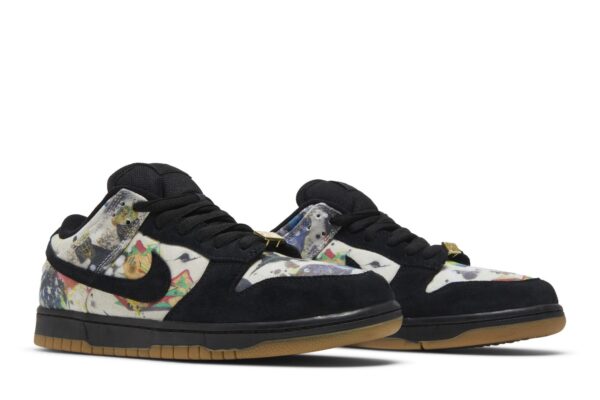 Supreme  x Nike Dunk Low SB 'Rammellzee' FD8778-001 - Image 8