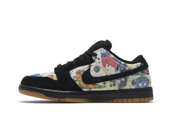 Supreme  x Nike Dunk Low SB 'Rammellzee' FD8778-001 - Image 3