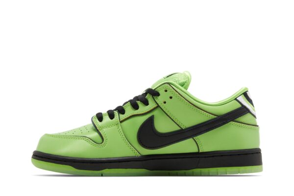 The Powerpuff Girls  x Nike Dunk Low Pro SB QS 'Buttercup' FZ8319-300 - Image 3