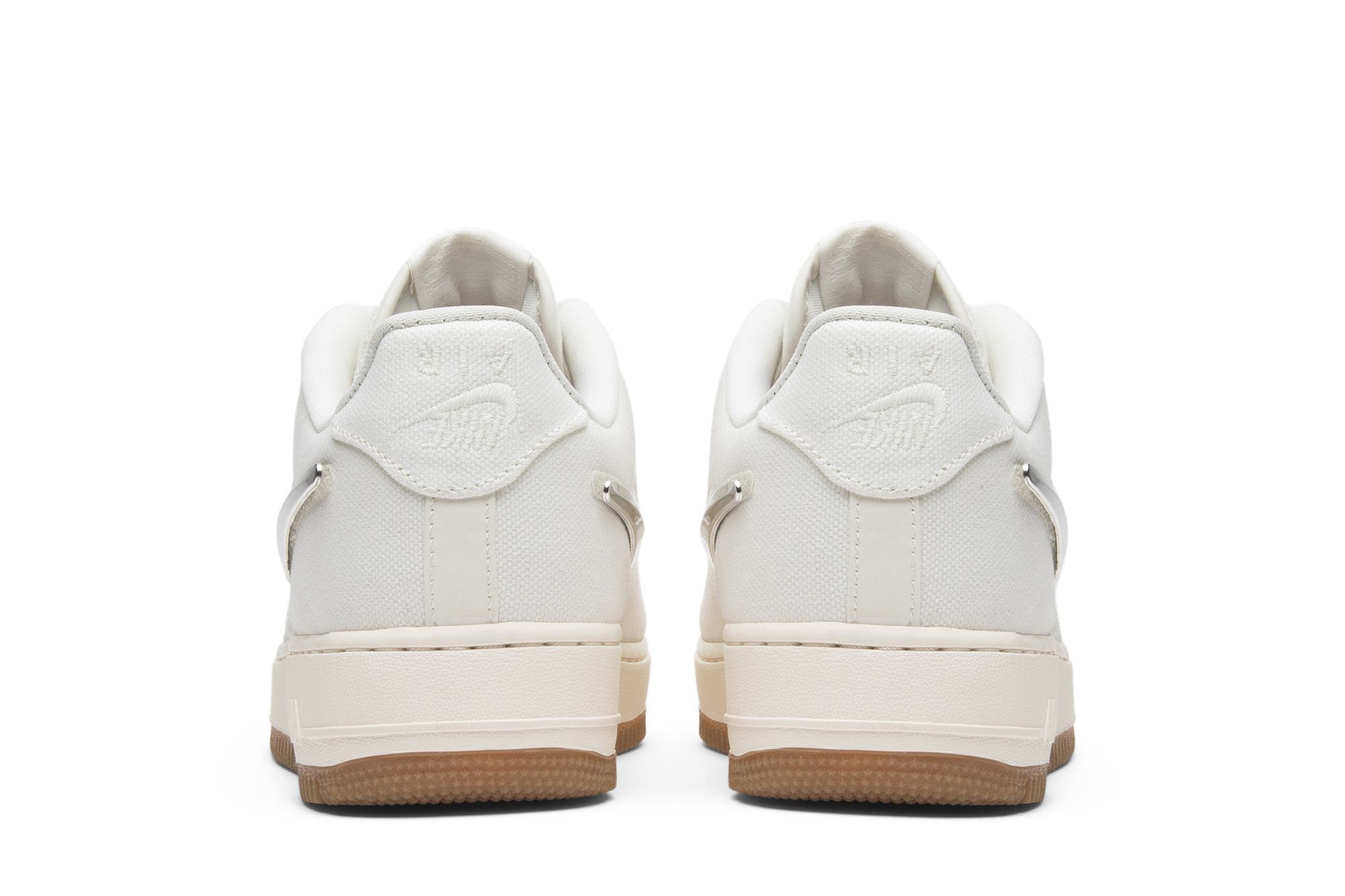 Travis Scott x Nike Air Force 1 'Sail' AQ4211-101 6 Travis Scott  x Nike Air Force 1 'Sail' AQ4211-101 - Image 6