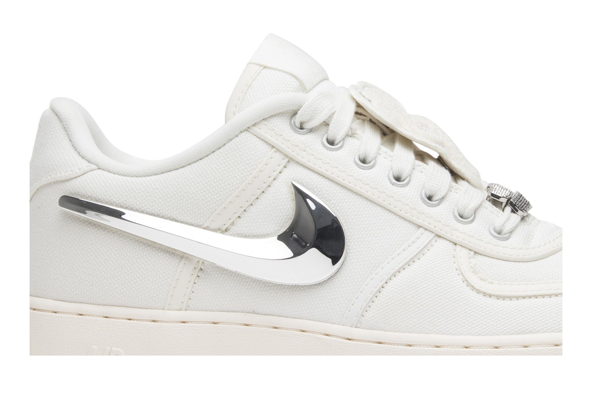 Travis Scott x Nike Air Force 1 'Sail' AQ4211-101 2 Travis Scott  x Nike Air Force 1 'Sail' AQ4211-101 - Image 2