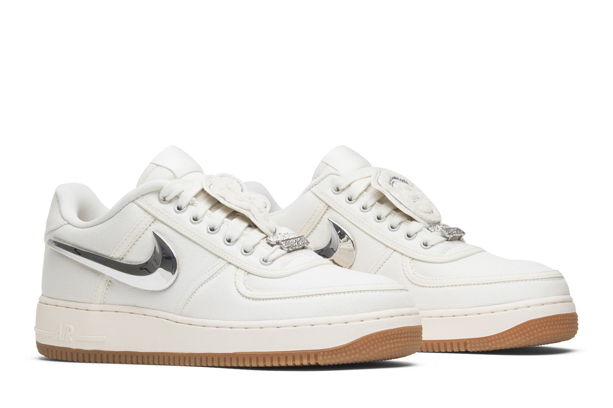 Travis Scott x Nike Air Force 1 'Sail' AQ4211-101 8 Travis Scott  x Nike Air Force 1 'Sail' AQ4211-101 - Image 8
