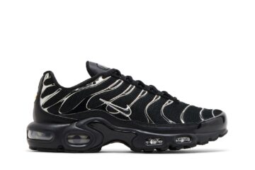 Wmns Nike Air Max Plus SE 'Black Chrome Silver' HJ9743-001